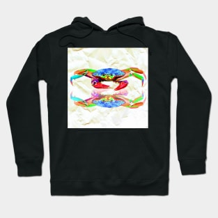 Crab Painting Hoodie